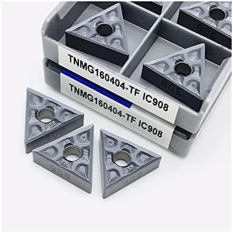 Carbură de frezat TNMG160404 TF IC907 IC908 TNMG160408 TF IC907 IC908 carbură Inserare CNC strung extern instrument TNMG 160404: