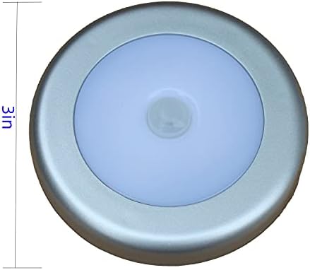 Ygcl senzor de mișcare lumină interioară cu baterie LED lumină dulap lumină sigură pentru scară,cameră pentru copii, hol, baie,