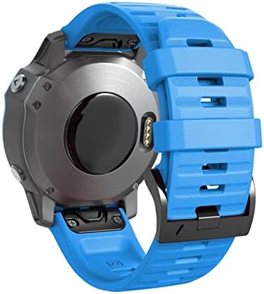 SNKB 26 22mm Quick Fit Watchband pentru Garmin Fenix 7 7x 6x 6pro ceas silicon Easy Fit curea pentru încheietura mâinii pentru