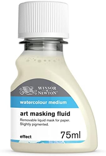 Winsor & Newton Watercolor Medium, lichid de mascare a artei, sticlă de 75 ml