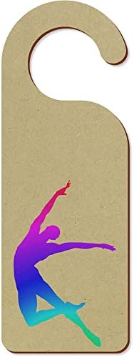 Azeeda „Dansator colorat” 200mm x 72mm cu umeraș de ușă