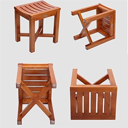 Scaun de duș - baie de duș din lemn solid scaunul de baie taburet de machiaj scaun de grădină scaun scaun special scaun scaun