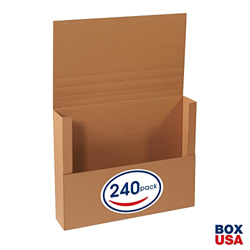 Box USA BM30246SK Jumbo Mailers, 24 Lățime, 6 Înălțime, 30 Lungime, Kraft